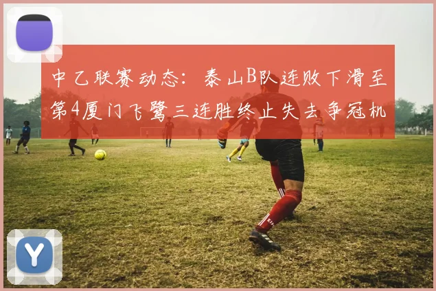 中乙联赛动态：泰山B队连败下滑至第4厦门飞鹭三连胜终止失去争冠机会